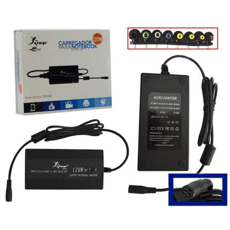 Fonte 12v 5a Bivolt- Preta 5 Amperes real - Plug P4 - Jiaxi Menor preço em Fonte 12v 5a Bivolt- Preta 5 Amperes real - Plug P4 - Jiaxi