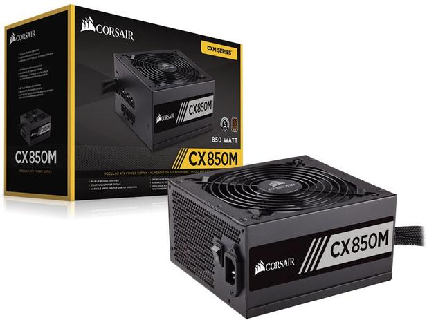Fonte 80PLUS Bronze Corsair CXM 850W ATX PFC Ativo Bivolt SEMI-MODULAR S/ Cabo de Forca - CP-9020099-WW Menor preço em Fonte 80PLUS Bronze Corsair CXM 850W ATX PFC Ativo Bivolt SEMI-MODULAR S/ Cabo de Forca - CP-9020099-WW