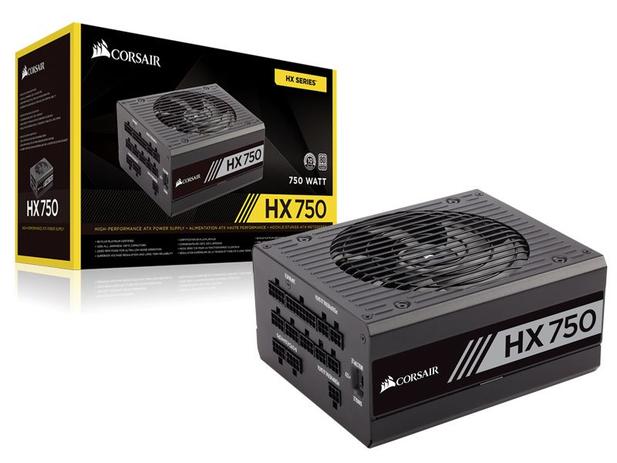 Fonte 80PLUS Platinum Corsair CP-9020137-WW HX 750W ATX PFC Ativo Modular S/CABO de Forca Menor preço em Fonte 80PLUS Platinum Corsair CP-9020137-WW HX 750W ATX PFC Ativo Modular S/CABO de Forca
