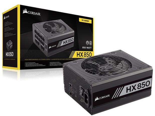 Fonte 80PLUS Platinum Corsair CP-9020138-WW HX 850W ATX PFC Ativo Modular S/CABO de Forca Menor preço em Fonte 80PLUS Platinum Corsair CP-9020138-WW HX 850W ATX PFC Ativo Modular S/CABO de Forca