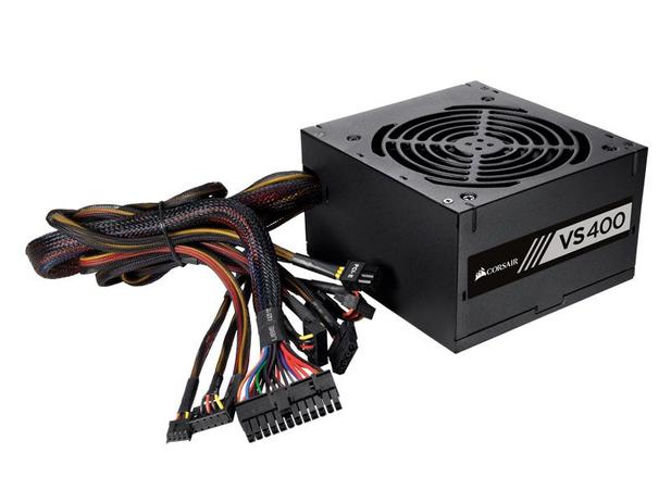 Fonte 80plus white corsair cp-9020117-la vs400 atx 400w pfc ativo bivolt automatico s/ cabo de forca é boa?