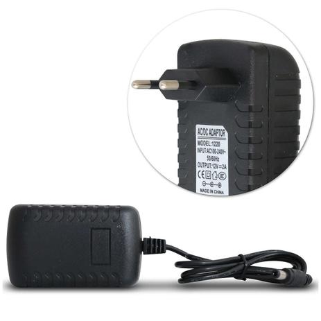 Fonte Alimentação Estabilizada CFTV 2A Amperes 12V Plug P4 Entrada Bivolt 110V 220V para Câmeras - Ultra Menor preço em Fonte Alimentação Estabilizada CFTV 2A Amperes 12V Plug P4 Entrada Bivolt 110V 220V para Câmeras - Ultra