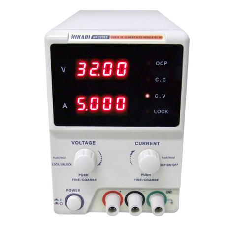 Fonte Alimentacao Hikari HF-3205 Digital Regulavel DC32V 5A Menor preço em Fonte Alimentacao Hikari HF-3205 Digital Regulavel DC32V 5A