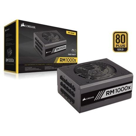 Fonte ATX 1000W RM1000X FULL-MODULAR 80PLUS GOLD CP-9020094-WW - Corsair Menor preço em Fonte ATX 1000W RM1000X FULL-MODULAR 80PLUS GOLD CP-9020094-WW - Corsair