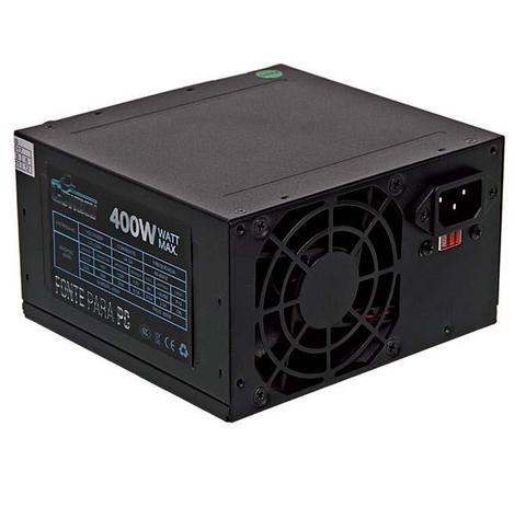 Fonte Atx 24 pinos Gamer 400W bivolt Knup - KP-532 Menor preço em Fonte Atx 24 pinos Gamer 400W bivolt Knup - KP-532