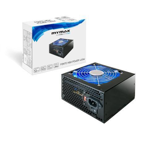 FONTE ATX 420W Mymax (MPSU/FP420W) 24 PINOS é boa?