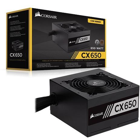 Fonte ATX Corsair CX650W 80 Plus Bronze CP-9020122-WW Menor preço em Fonte ATX Corsair CX650W 80 Plus Bronze CP-9020122-WW