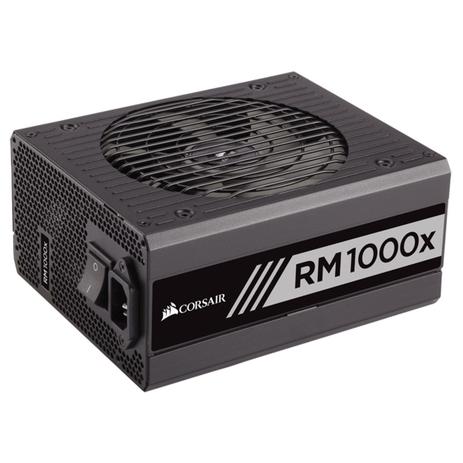 Fonte Atx Rm1000x 1000w Modular 80 Plus Gold Cp-9020094-Ww Corsair Menor preço em Fonte Atx Rm1000x 1000w Modular 80 Plus Gold Cp-9020094-Ww Corsair