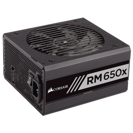 Fonte Atx Rm650x 650w Modular 80 Plus Gold Cp-9020091-Ww Corsair Menor preço em Fonte Atx Rm650x 650w Modular 80 Plus Gold Cp-9020091-Ww Corsair