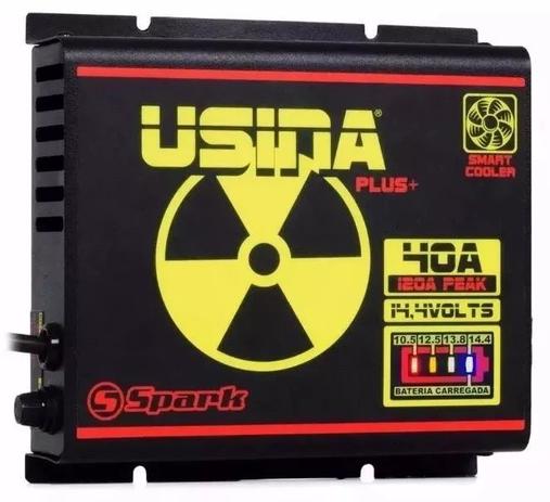 Fonte Automotiva Carregadora Spark Usina 40a Bater Meter Smart Cooler bi-volt - Usina spark Menor preço em Fonte Automotiva Carregadora Spark Usina 40a Bater Meter Smart Cooler bi-volt - Usina spark