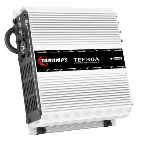 Fonte Automotiva Digital Taramps TEF-30A 14.4 V - Bivolt com Voltimetro e Tensao de Saida Ajustavel Menor preço em Fonte Automotiva Digital Taramps TEF-30A 14.4 V - Bivolt com Voltimetro e Tensao de Saida Ajustavel