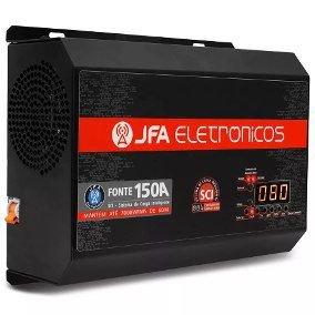 Fonte Automotiva JFA 150 Amperes Menor preço em Fonte Automotiva JFA 150 Amperes