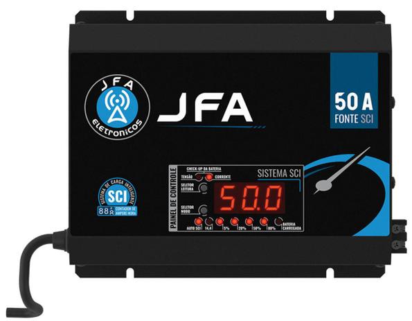 Fonte Automotiva Jfa 50a Slim Bivolt Voltímetro Digital Som Menor preço em Fonte Automotiva Jfa 50a Slim Bivolt Voltímetro Digital Som