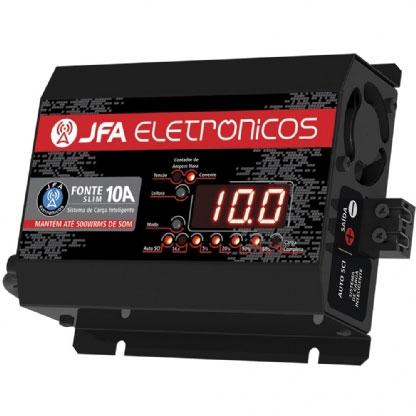 Fonte Automotiva JFA New F10A Sci Slim - 14.4 V - Bivolt Menor preço em Fonte Automotiva JFA New F10A Sci Slim - 14.4 V - Bivolt