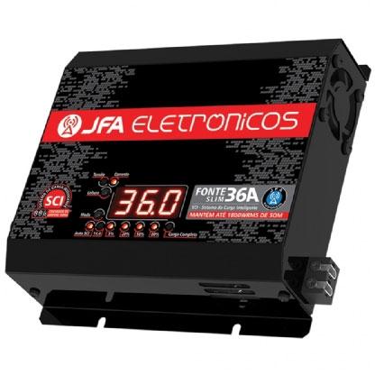 Fonte Automotiva JFA New F36A Sci Slim - 14.4 V - Bivolt Menor preço em Fonte Automotiva JFA New F36A Sci Slim - 14.4 V - Bivolt