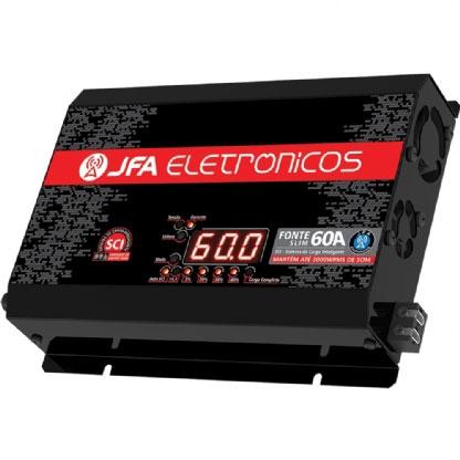 Fonte Automotiva JFA New F60A Sci Slim - 14.4 V - Bivolt Menor preço em Fonte Automotiva JFA New F60A Sci Slim - 14.4 V - Bivolt