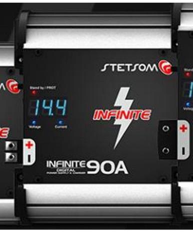 Fonte Automotiva Stetsom 90A Infinit Digital Bivolt Menor preço em Fonte Automotiva Stetsom 90A Infinit Digital Bivolt