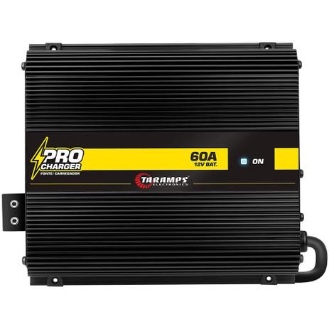Fonte Automotiva Taramps 60A Pro Charger Carregador de Bateria Bivolt Automático Menor preço em Fonte Automotiva Taramps 60A Pro Charger Carregador de Bateria Bivolt Automático
