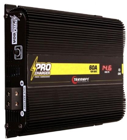 Menor preço em Fonte Automotiva Taramps 60A ProCharger Bateria Voltímetro