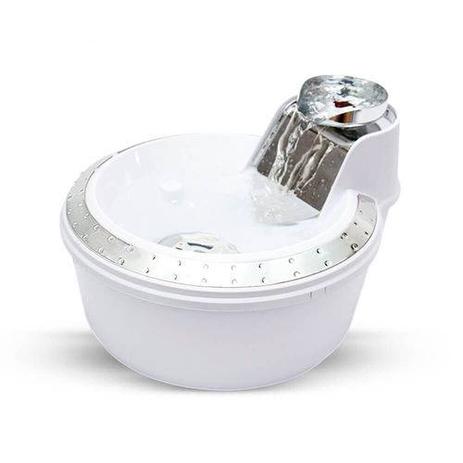 Fonte Bebedouro Cães e Gatos Premium 110V - Ref. Branco/Prata - Petlon é boa?