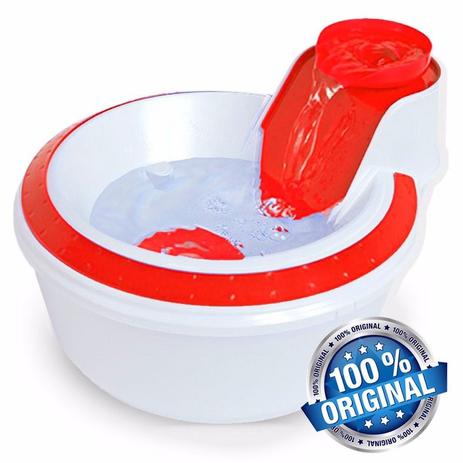 Fonte Bebedouro Petlon Água Elétrico Cães Gatos - Vermelho Menor preço em Fonte Bebedouro Petlon Água Elétrico Cães Gatos - Vermelho