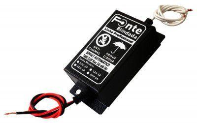 Fonte Blindada 1202 12V 2A Fio Fio (C 87 A 32 L 54 - Mm) Mini 2 - Fontek Menor preço em Fonte Blindada 1202 12V 2A Fio Fio (C 87 A 32 L 54 - Mm) Mini 2 - Fontek