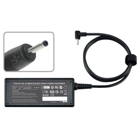 Fonte Carregador Asus Eee Pc 1005hab 19v 2 1a 40w 608 Replacement Fonte De Alimentacao Magazine Luiza