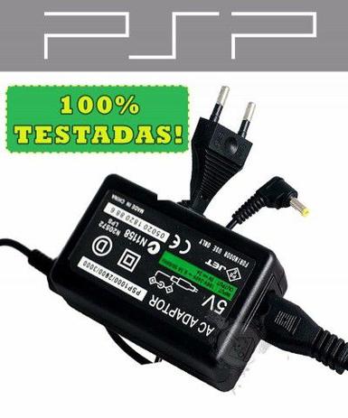 Fonte Carregador Bivolt 110v 220v Psp 1000 2000 3000 - Nova video game Menor preço em Fonte Carregador Bivolt 110v 220v Psp 1000 2000 3000 - Nova video game