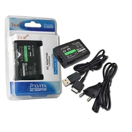 Fonte Carregador Bivolt para Sony Ps Vita Psvita 1000 + Cabo Usb video game - Jsx é ruim? Fonte Carregador Bivolt para Sony Ps Vita Psvita 1000 + Cabo Usb video game - Jsx é boa?