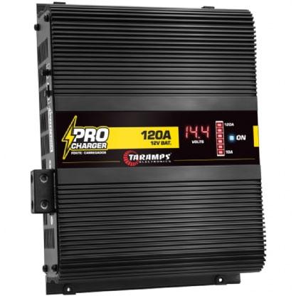 Fonte Carregador Digital Taramps ProCharger 120A - Volt/Amp Menor preço em Fonte Carregador Digital Taramps ProCharger 120A - Volt/Amp