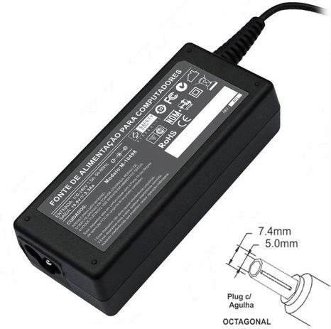 Fonte Carregador Note 19,5V 3,34A P/ Dell Plug Octogonal - Star open Menor preço em Fonte Carregador Note 19,5V 3,34A P/ Dell Plug Octogonal - Star open
