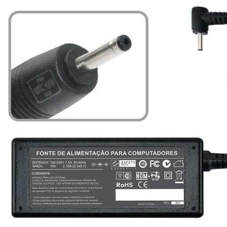 Fonte Carregador P/ Asus Eee Pc Seashell 1215n 19v 2.1a Agu MM 608 Menor preço em Fonte Carregador P/ Asus Eee Pc Seashell 1215n 19v 2.1a Agu MM 608