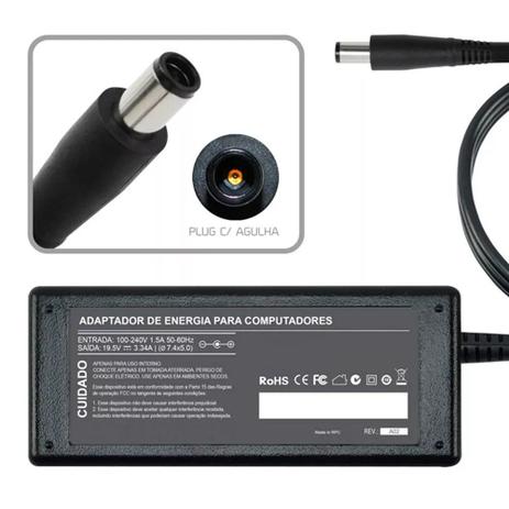 Fonte Carregador Para Dell Latitude E5410 19,5v 3,34a Pa-12 65W MM 395 - Mais mania Menor preço em Fonte Carregador Para Dell Latitude E5410 19,5v 3,34a Pa-12 65W MM 395 - Mais mania
