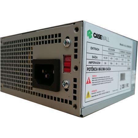 Fonte Casemall SFX 200W ALL-200SFX STD - 86,78 Menor preço em Fonte Casemall SFX 200W ALL-200SFX STD - 86,78