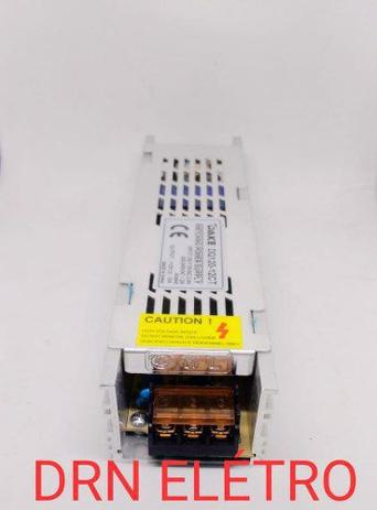 Fonte Chaveada 12v 10a Metálica Compacta P/cftv - Drn elétro / importadora Menor preço em Fonte Chaveada 12v 10a Metálica Compacta P/cftv - Drn elétro / importadora