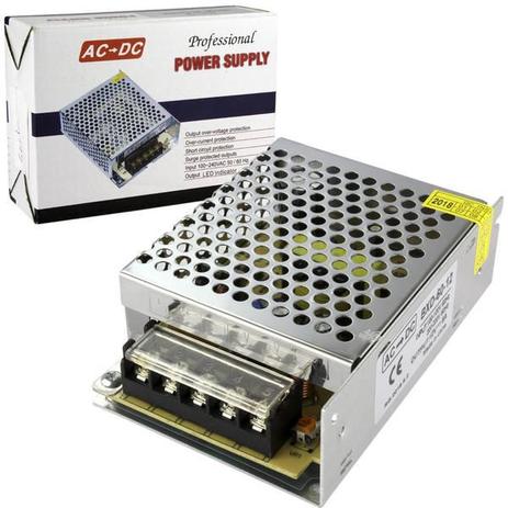 Fonte chaveada 12v -5a seg0010 - Global Menor preço em Fonte chaveada 12v -5a seg0010 - Global