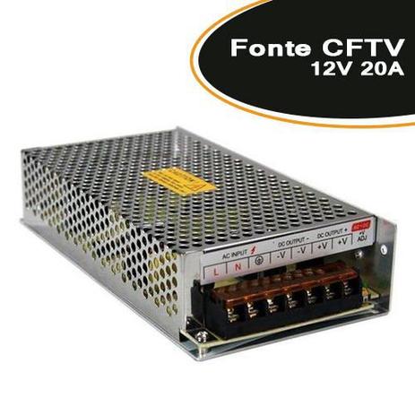 Fonte Chaveada 12V20A Empire 3425 Menor preço em Fonte Chaveada 12V20A Empire 3425