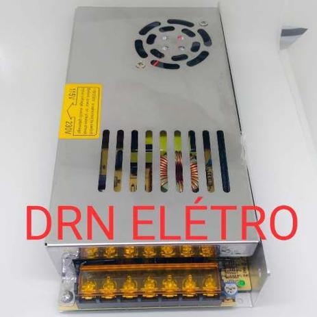 Fonte Chaveada 20a 12v 250w P/ Cftv Fita Led . - Drn elétro / importadora Menor preço em Fonte Chaveada 20a 12v 250w P/ Cftv Fita Led . - Drn elétro / importadora