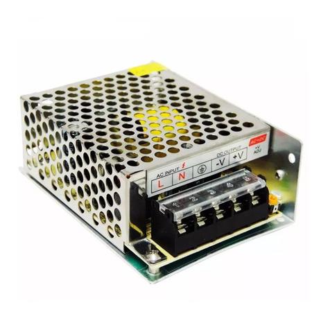 Fonte Chaveada 5A 12V 60W Som LED Câmeras - Eng automação Menor preço em Fonte Chaveada 5A 12V 60W Som LED Câmeras - Eng automação