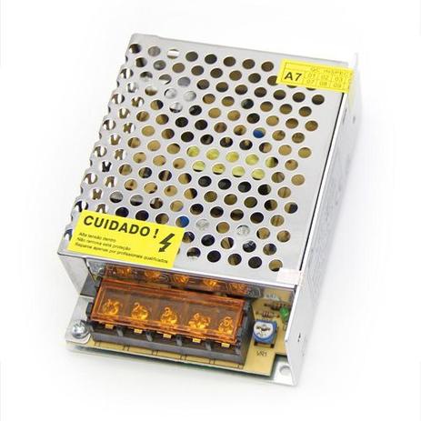 Fonte Chaveada 5a 60w 12v Alimentação Colmeia Biv Cftv Fita - Luatek Menor preço em Fonte Chaveada 5a 60w 12v Alimentação Colmeia Biv Cftv Fita - Luatek