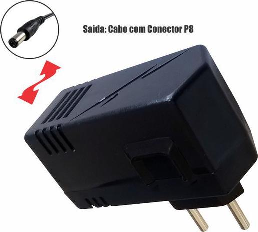 Fonte chaveada 9V 1A Plug P8 Uso Geral - Fontek Menor preço em Fonte chaveada 9V 1A Plug P8 Uso Geral - Fontek