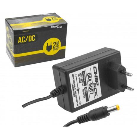 Fonte Chaveada 9V 2A - Plug 5,5Mm X 2,1Mm 044-5007 - Chipsce Menor preço em Fonte Chaveada 9V 2A - Plug 5,5Mm X 2,1Mm 044-5007 - Chipsce
