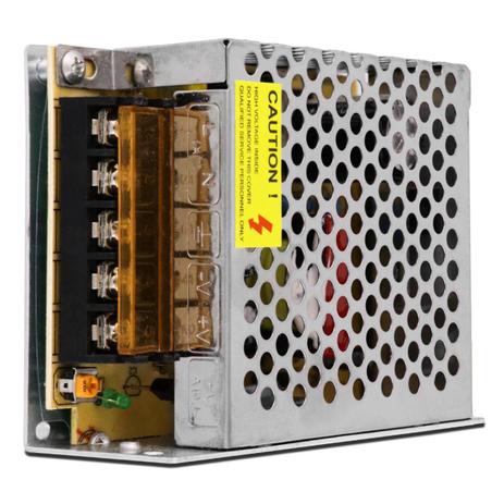 Fonte Chaveada Colmeia 12V 5A Amperes 60W Bivolt 127V 220V Alimentação Circuitos LED Som Automotivo - Prime Menor preço em Fonte Chaveada Colmeia 12V 5A Amperes 60W Bivolt 127V 220V Alimentação Circuitos LED Som Automotivo - Prime