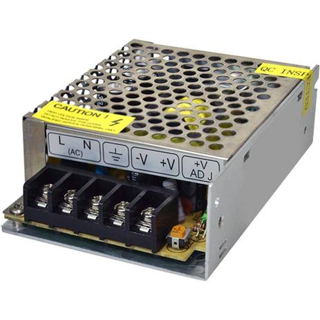 Fonte Chaveada Estabilizada Bivolt 12V 5a Para cftv Xtronix XT011 Menor preço em Fonte Chaveada Estabilizada Bivolt 12V 5a Para cftv Xtronix XT011