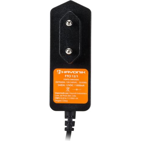 Fonte Chaveada Potência 30w Saída 12vdc 1a Fctp1201 Hayonik Menor preço em Fonte Chaveada Potência 30w Saída 12vdc 1a Fctp1201 Hayonik
