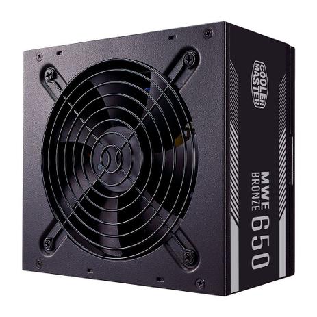 Fonte Cooler Master MWE V2, 650W, 80 Plus Bronze - MPE-6501-ACAAB-WO Menor preço em Fonte Cooler Master MWE V2, 650W, 80 Plus Bronze - MPE-6501-ACAAB-WO