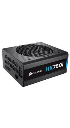 Fonte Corsair 750W HX750I HIGH-PERFORMANCE 80 PLUS Platinum (S/ Cabo de Forca) - CP-9020072-WW Menor preço em Fonte Corsair 750W HX750I HIGH-PERFORMANCE 80 PLUS Platinum (S/ Cabo de Forca) - CP-9020072-WW