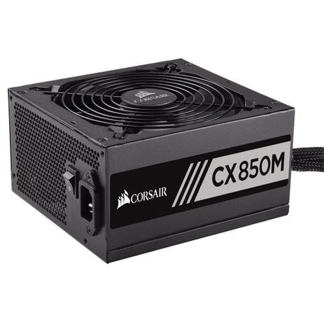 Fonte Corsair ATX 850W CX850M 80 Plus Bronze Modular CP-9020099-WW Menor preço em Fonte Corsair ATX 850W CX850M 80 Plus Bronze Modular CP-9020099-WW