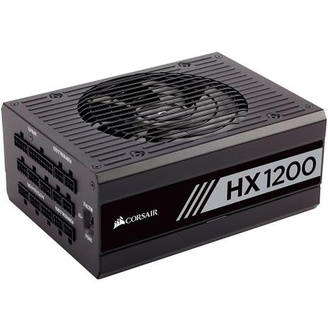 Fonte Corsair HX1200 - 1200W 80 Plus Platinum - Modular Sem Cabo Menor preço em Fonte Corsair HX1200 - 1200W 80 Plus Platinum - Modular Sem Cabo