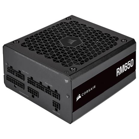 Fonte Corsair RM650, 650W, 80 Plus Gold, Modular, Preto - CP-9020233-NA Menor preço em Fonte Corsair RM650, 650W, 80 Plus Gold, Modular, Preto - CP-9020233-NA